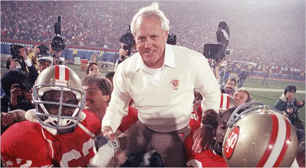 Bill Walsh, Hall of Fame NFL Coach, San Fransisco 49ers